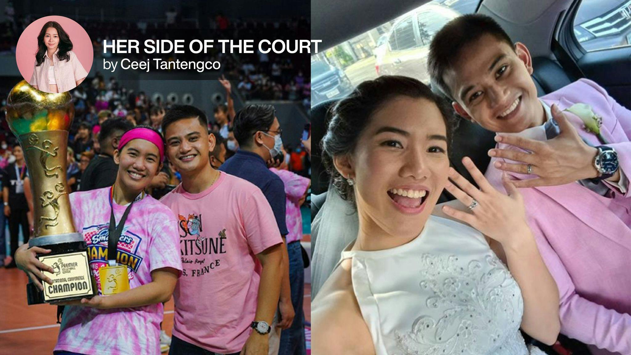 HER SIDE OF THE COURT | "Equal partnership": Jia De Guzman on how her marriage strengthens her volleyball career